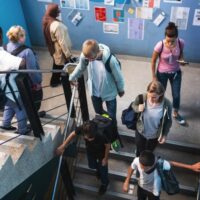 SchoolHallwayStairs